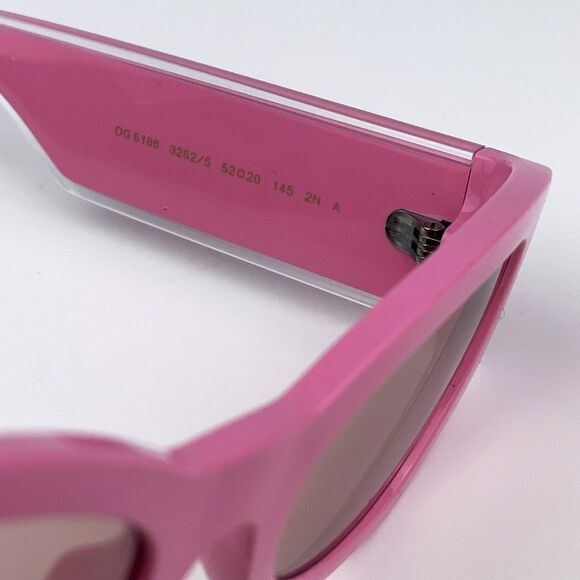 SALE! NEW D&G DG6186 3262/5 Pink Mirror Silver Cat Eye Women Sunglasses main image 3